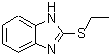 结构式 CAS# 14610-11-8, 2-(乙硫基)-1H-苯并咪唑