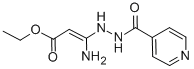 CAS#: 146255-38-1， Ethyl 3-Amino-3-(2-(Pyridine-4-Carbonyl)Hydrazinyl)Prop-2-Enoate
