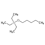CAS 登录号：14629-52-8， 三乙基(戊氧基)硅烷