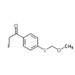 CAS#: 146335-13-9， 2-Fluoro-1-{4-[(Methoxymethyl)Sulfanyl]Phenyl}Ethanone