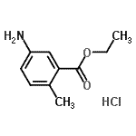 CAS#: 146348-81-4， ethyl 5-amino-2-methyl-benzoate hydrochloride