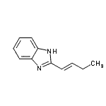 CAS#: 146350-89-2， 2-[(E)-But-1-Enyl]-1H-Benzimidazole