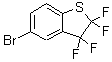 结构式 CAS# 146431-20-1, 5-溴-2,2,3,3-四氟-2,3-二氢-1-苯并噻吩