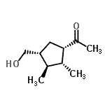 CAS#: 146683-01-4， 1-[(1S,2R,3R,4R)-4-(Hydroxymethyl)-2,3-Dimethylcyclopentyl]Ethanone