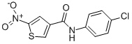 CAS#: 146795-38-2， N-(4-Chlorophenyl)-5-Nitrothiophene-3-Carboxamide