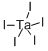 结构式 CAS# 14693-81-3, 钽(V)碘化物