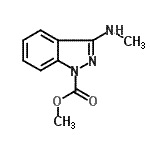CAS#: 146941-96-0， Methyl 3-(Methylamino)-1H-Indazole-1-Carboxylate