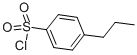 structure of CAS# 146949-07-7, 4-Propyl-Benzenesulfonyl Chloride;4-N-Propylbenzenesulphonyl Chloride 96%+;Benzenesulfonyl Chloride, 4-Propyl-;4-N-PROPYLBENZENESSULFONYL CHLORIDE