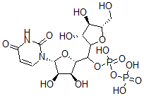 CAS#: 14697-41-7， Uridine Diphosphate Arabinose