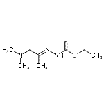 CAS#: 147123-03-3， Ethyl (2E)-2-[1-(Dimethylamino)-2-Propanylidene]Hydrazinecarboxylate