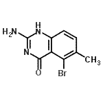 CAS#: 147149-89-1， 2-Amino-5-Bromo-6-Methyl-4(1H)-Quinazolinone