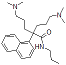 CAS#: 14722-19-1， alpha,alpha-Bis[3-(Dimethylamino)Propyl]-N-Propyl-1-Naphthaleneacetamide