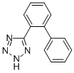 structure of CAS# 147330-32-3, 5-(2-Phenylphenyl)-2H-Tetrazole;5-(2-Phenylphenyl)-2H-1,2,3,4-Tetrazole;5-Biphenyl-2-Yl-2H-Tetrazole;Fs000696