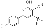 CAS#: 147381-62-2， 6-(4-Chlorophenyl)-2-Hydroxy-4-(Trifluoromethyl)Nicotinonitrile