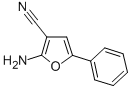 structure of CAS# 14742-32-6, 2-Amino-5-Phenyl-3-Furonitrile;2-Amino-5-Phenyl-Furan-3-Carbonitrile;2-Amino-5-Phenyl-3-Furancarbonitrile;2-Amino-5-Phenyl-3-Furonitrile