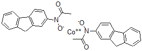 CAS 登录号：14751-87-2， N-芴-2-基乙酰氧肟酸钴