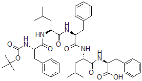 CAS#: 148182-34-7， N-(N-(N-(N-(N-(tert-Butyloxycarbonyl)-D-phenylalanyl)-L-leucyl)-D-phenylalanyl)-L-leucyl)-L-Phenylalanine