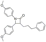 CAS#: 148260-92-8， (3R,4S)-1,4-Bis(4-Methoxyphenyl)-3-(3-Phenylpropyl)Azetidin-2-One