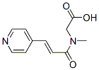 CAS#: 148332-68-7， 2-[Methyl-[(E)-3-Pyridin-4-Ylprop-2-Enoyl]Amino]Acetic Acid