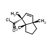 CAS#: 148504-49-8， (1R,3aS,6aS)-1,3A,6A-Trimethyl-1,3A,4,5,6,6A-Hexahydro-1-Pentalenecarbonyl Chloride