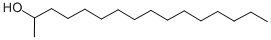 结构式 CAS# 14852-31-4, 2-十六烷醇