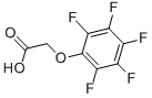 structure of CAS# 14892-14-9, Pentafluorophenoxyacetic Acid;2-(2,3,4,5,6-Pentafluorophenoxy)Ethanoic Acid;Nsc97010;(Pentafluorophenoxy)Acetic Acid
