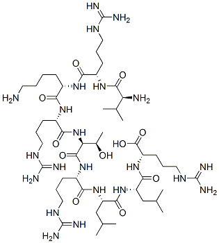 CAS#: 149017-68-5， Valyl-arginyl-lysyl-arginyl-threonyl-arginyl-leucyl-leucyl-arginine