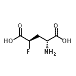 CAS#: 149117-03-3， (4R)-4-Fluoro-D-Glutamic Acid