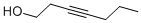 structure of CAS# 14916-79-1, 3-Heptyn-1-Ol;Zinc02579172;Ai3-37261