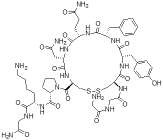 CAS#: 14943-47-6， N-(N-Gly-Gly)-8-Lys-Vasopressin