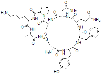 CAS#: 14945-17-6， 9-Ala-Nh(2)-Lys-Vasopressin