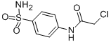 structure of CAS# 14949-01-0, N-[4-(Aminosulfonyl)Phenyl]-2-Chloro-Acetamide;2-Chloro-N-(4-Sulfamoylphenyl)Ethanamide;Zinc00127420;St5052253