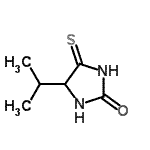 CAS#: 149697-14-3， 4-Isopropyl-5-Thioxo-2-Imidazolidinone