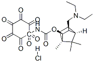 CAS#: 149749-98-4， [(1R,4R,5R,6S)-5-(Diethylaminomethyl)-1,7,7-Trimethyl-6-Bicyclo[2.2.1]Heptanyl] N-(2-Heptoxyphenyl)Carbamate Hydrochloride