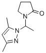 CAS#: 149775-60-0， 1-[1-(3,5-Dimethylpyrazol-1-Yl)Ethyl]Pyrrolidin-2-One