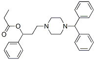 CAS#: 149848-09-9， [3-[4-[Di(Phenyl)Methyl]Piperazin-1-Yl]-1-Phenylpropyl] Propanoate