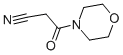 structure of CAS# 15029-32-0, beta-Oxo-4-Morpholinepropanenitrile;3-Morpholino-3-Oxo-Propanenitrile;3-Morpholino-3-Oxopropanenitrile;3-Keto-3-Morpholino-Propionitrile