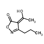 CAS#: 150307-84-9， (4Z)-4-(1-Hydroxyethylidene)-3-Propyl-1,2-Oxazol-5(4H)-One