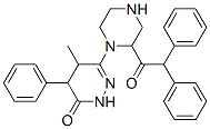 CAS#: 150319-80-5， 6-[4-[4-[2,2-Di(Phenyl)Acetyl]Piperazin-1-Yl]Phenyl]-5-Methyl-4,5-Dihydro-2H-Pyridazin-3-One