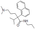 CAS#: 15039-48-2， alpha-[3-(Dimethylamino)Propyl]-alpha-Isopropyl-N-Propyl-1-Naphthaleneacetamide
