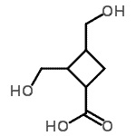 CAS#: 150521-41-8， 2,3-Bis(Hydroxymethyl)Cyclobutanecarboxylic Acid
