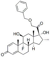 CAS#: 150587-07-8， (8S,9R,10S,11S,13S,14S,16R,17R)-9-Fluoro-11,17-Dihydroxy-10,13,16-Trimethyl-17-[2-(Phenylmethoxy)Acetyl]-6,7,8,11,12,14,15,16-Octahydrocyclopenta[a]Phenanthren-3-One