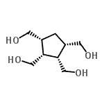 CAS#: 150617-83-7， (1R,2R,3S,4S)-1,2,3,4-Cyclopentanetetrayltetramethanol