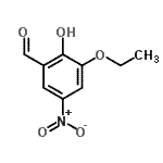 CAS#: 150655-06-4， 3-Ethoxy-2-Hydroxy-5-Nitrobenzaldehyde