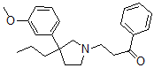 CAS#: 1507-62-6， beta-[3-(M-Methoxyphenyl)-3-Propyl-1-Pyrrolidinyl]Propiophenone