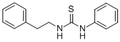 structure of CAS# 15093-42-2, 1-(beta-Phenethyl)-3-Phenyl-2-Thiourea;Urea, 1-Phenethyl-3-Phenyl-2-Thio- (8Ci);Oprea1_101709;Nsc131989