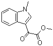 structure of CAS# 151490-40-3, Methyl (1-Methyl-1H-Indol-3-Yl)(Oxo)Acetate;2-(1-Methyl-1H-indol-3-yl)-2-oxoacetic acid methyl ester;Methyl (1-methylindolyl)-3-glyoxylate;525898_ALDRICH