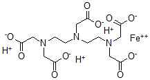 CAS#: 15162-64-8， Dtpa Ferric Chelate