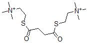 CAS#: 15196-10-8， Succinyldithiocholine