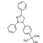 CAS#: 152015-93-5， 5-(4-Tert-Butylphenyl)-1,3-Diphenyl-4,5-Dihydropyrazole